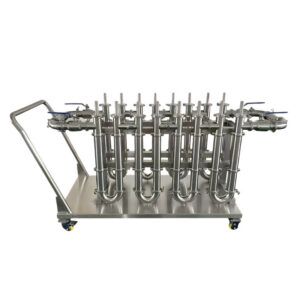 Magnetic Filtration Cart for Lithium Battery Materials