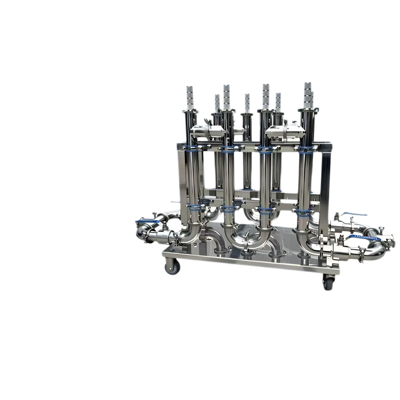 Magnetic Filtration Cart for Lithium Battery Materials