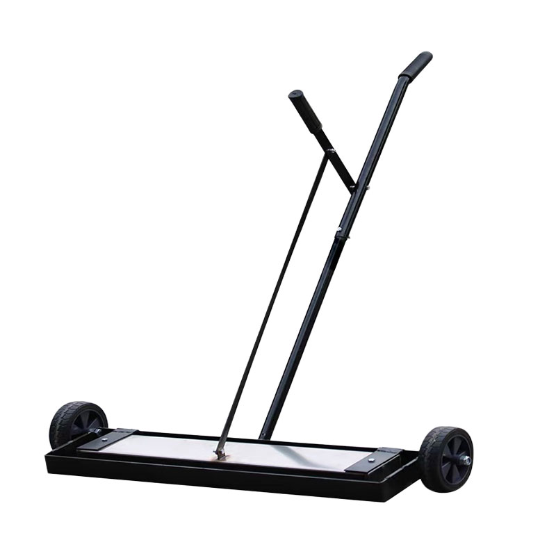 industrial manual magnetic sweeper for floor cleaning