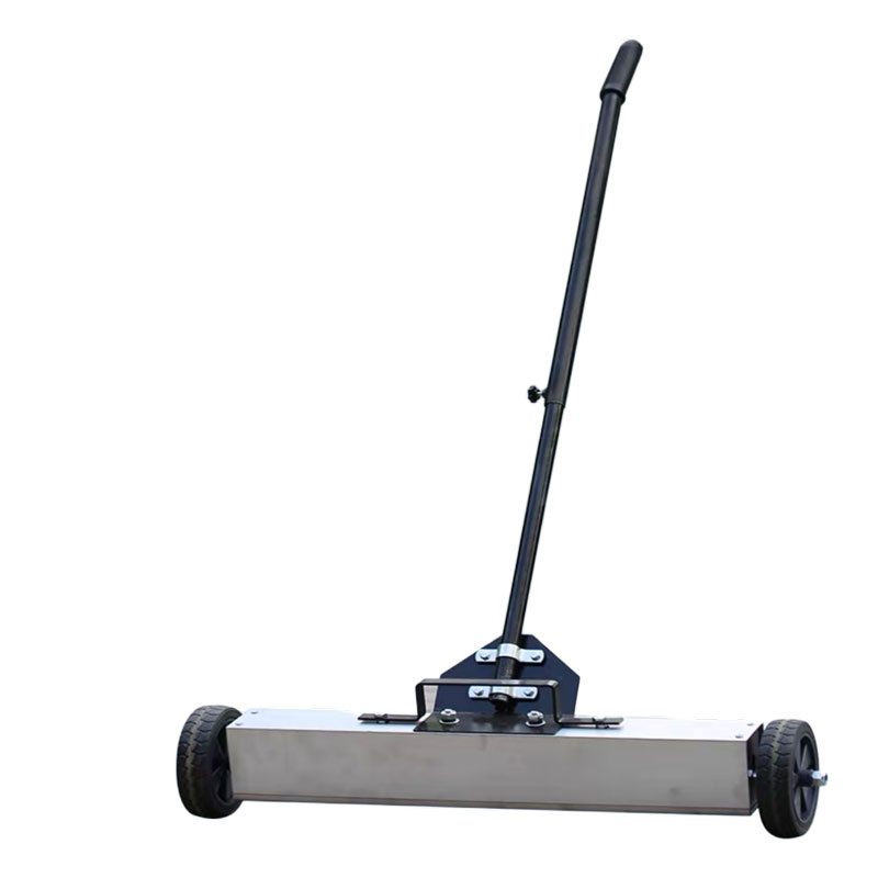 industrial manual magnetic sweeper for floor cleaning