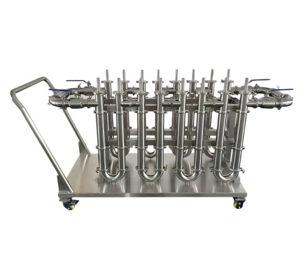 Magnetic Filtration Cart for Lithium Battery Materials