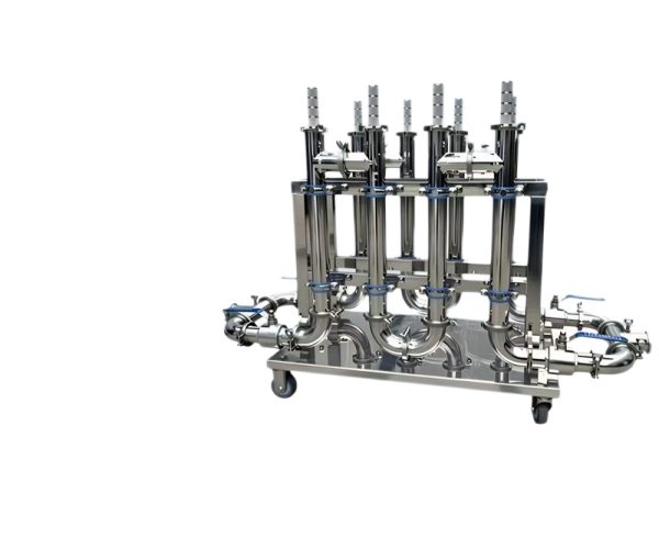 Magnetic Filtration Cart for Lithium Battery Materials